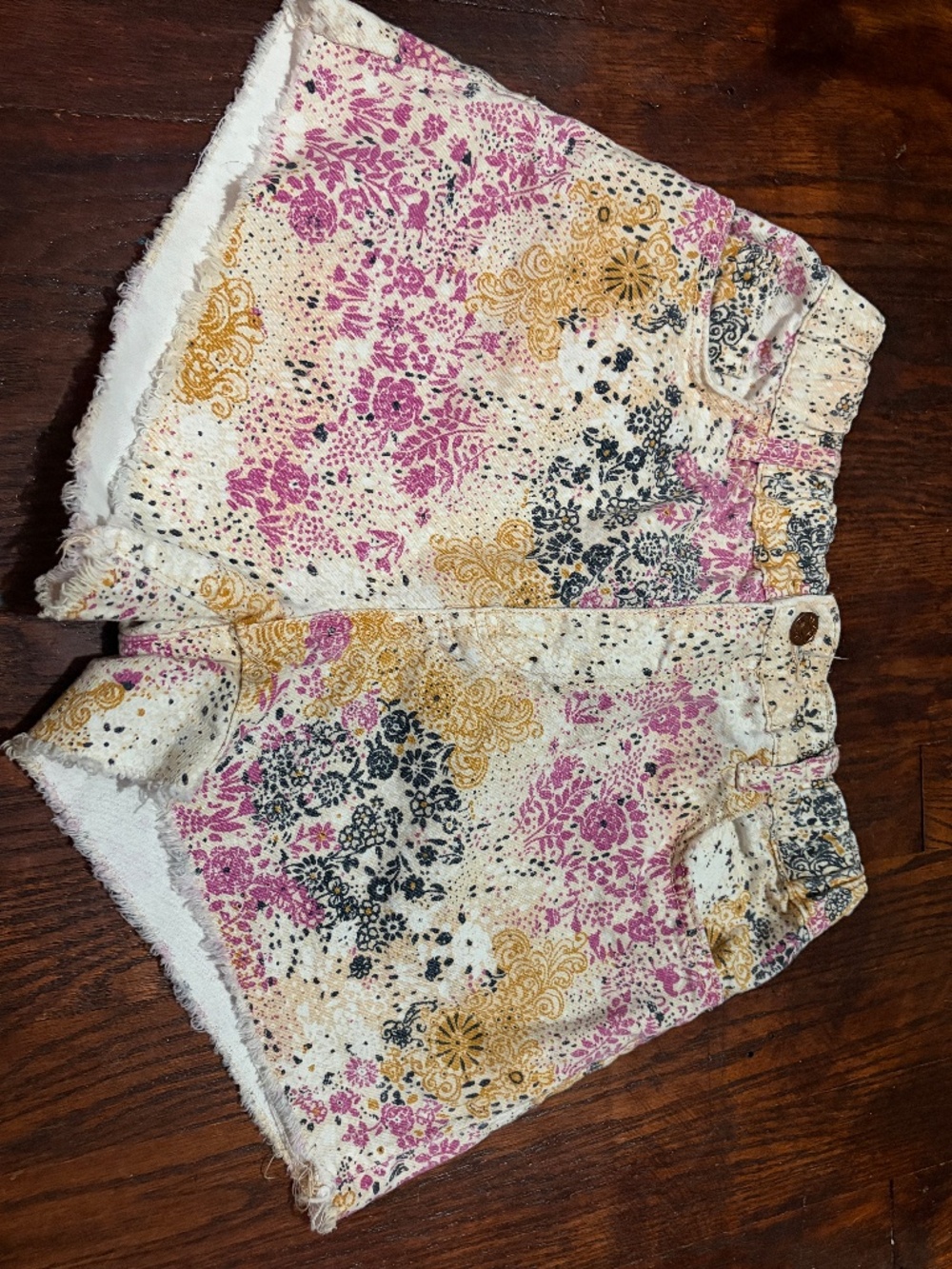 Anthropologie Pilcro XS floral print shorts